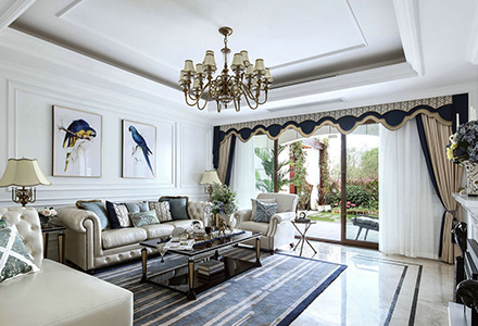 北京首城瓏璽法式風格別墅裝修設(shè)計