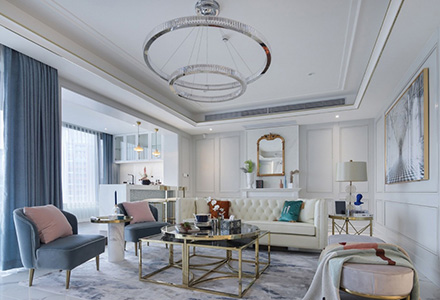 北京鴻坤·花語墅法式風(fēng)格軟裝設(shè)計