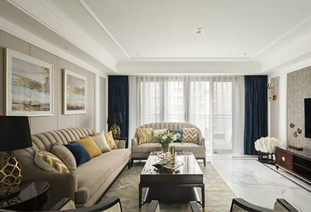 北京長(zhǎng)安太和美式風(fēng)格軟裝設(shè)計(jì)