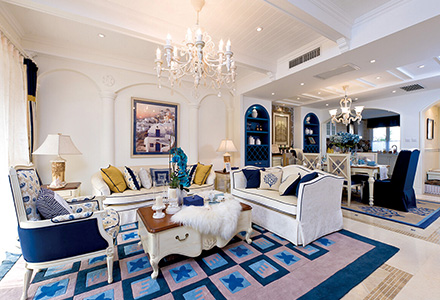 北京首開(kāi)·瑯樾地中海風(fēng)格別墅裝修設(shè)計(jì)