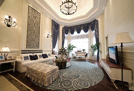 北京萬(wàn)科觀承地中海風(fēng)格別墅裝修設(shè)計(jì)