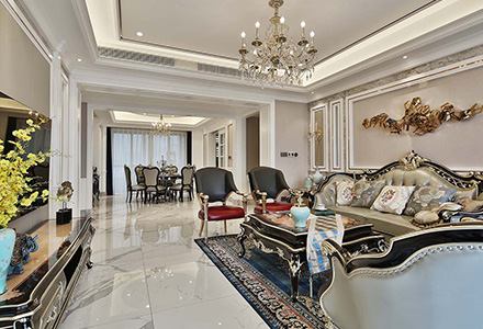 北京翡翠長(zhǎng)安新古典風(fēng)格軟裝設(shè)計(jì)